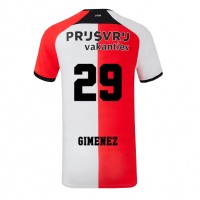 Camisa de Futebol Feyenoord Santiago Gimenez #29 Equipamento Principal 2024-25 Manga Curta